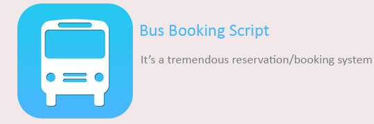 Bus Booking Script