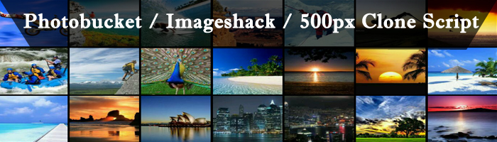 Photobucket/Imageshack/500px clone script